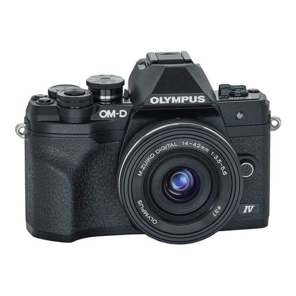Olympus OM-D E-M10 Mark IV - digitalkamera M.Zuiko Digital 14-42mm II lins