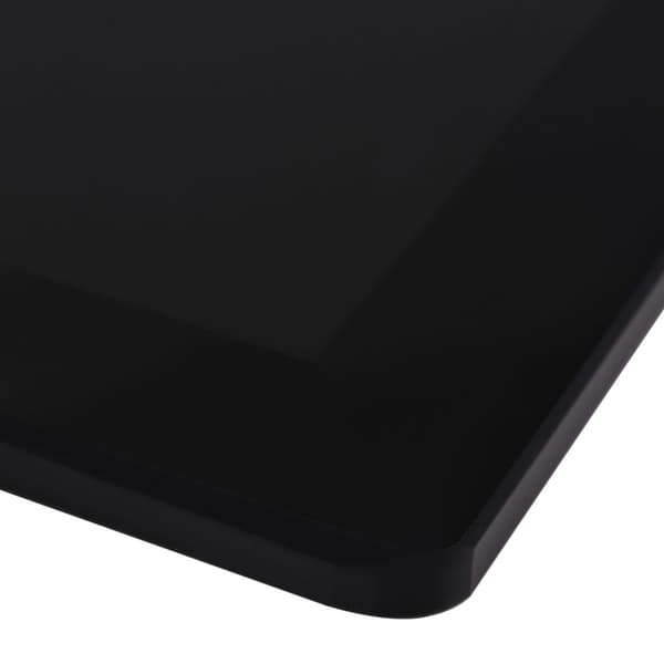 Bordsskiva härdat glas 1000x620 mm rektangulär