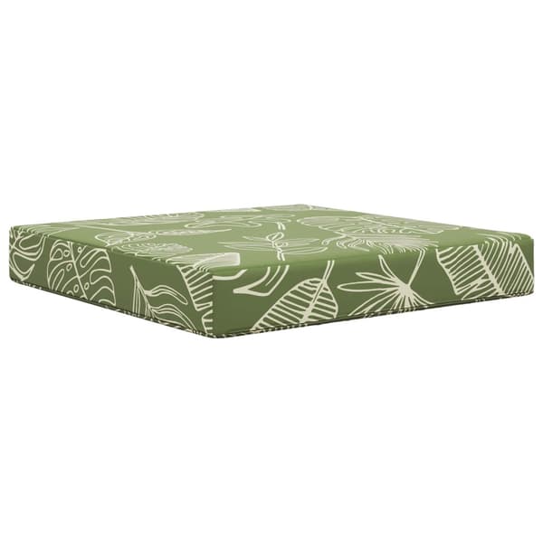 Utomhus Soffa Kudde Bladdesign 60 x 60 x 8 cm Polyester