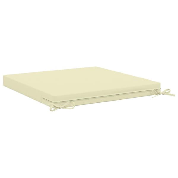 1-delad Sittdyna SOEST 100% Polyester Gräddvit 80 x 80 x 7 cm