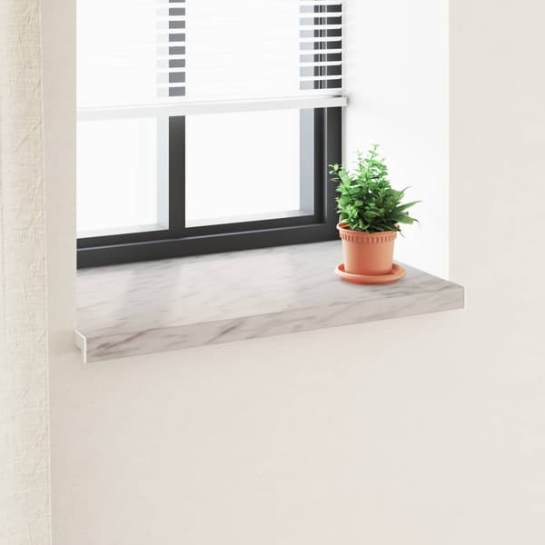 Fönsterbräda Marmorstruktur 80 x 50 x 4,5 cm PVC