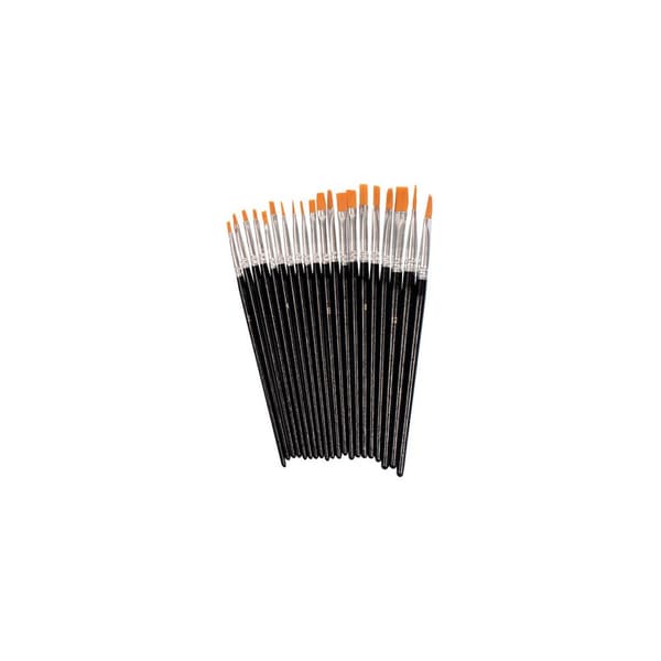 Syntetpenselset flata 20/fp