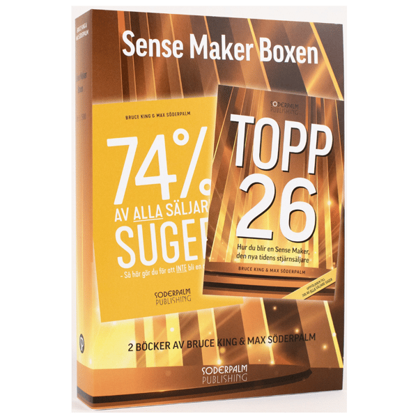 Sense Maker Boxen - 2 böcker av Bruce King och Max Söderpalm (bok, kartonnage)
