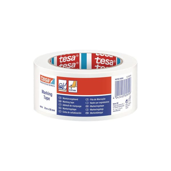 Markeringstejp TESA Prof. 50mmx33m vit