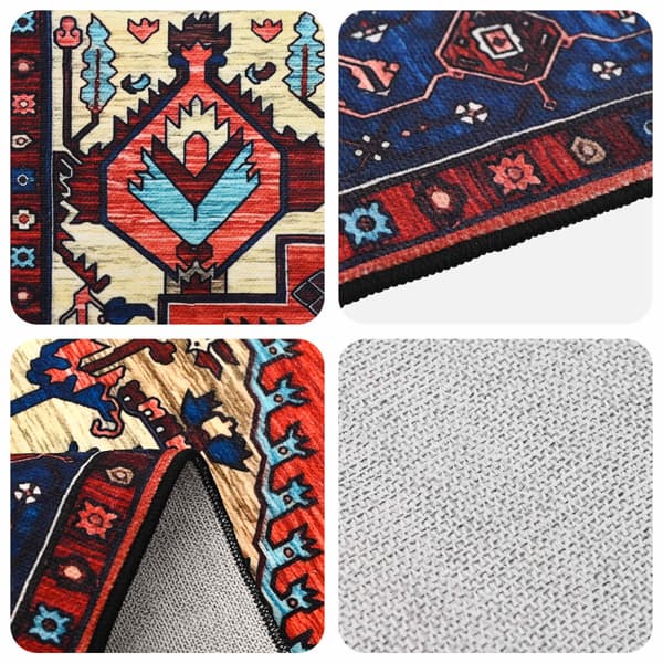 Matta ORIZ Röd 140 x 200 cm 100% Polyester