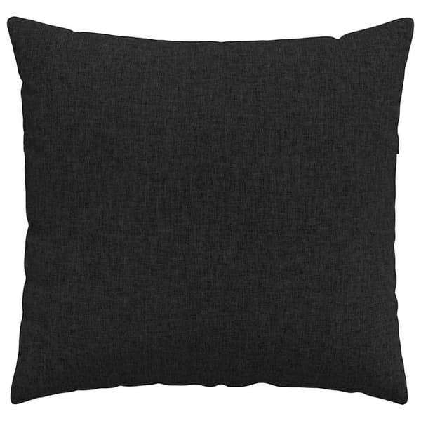 Sofakuddar 2 pcs Svart 45 x 45 cm tyg