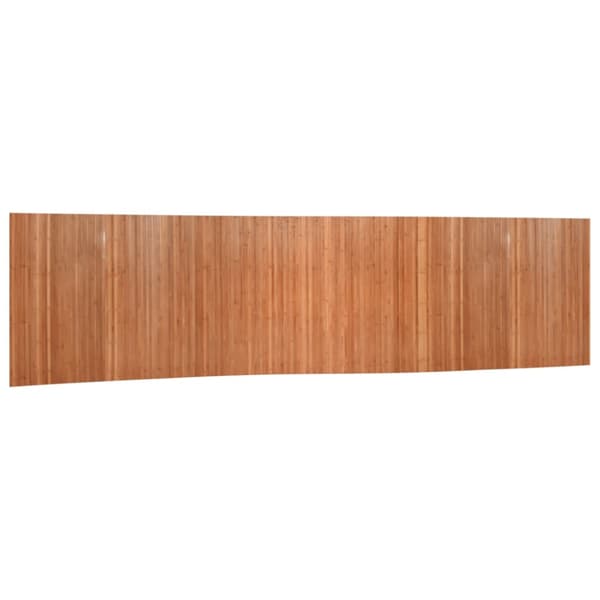 Rumsavdelare brun bredd 800 cm höjd 165 cm bambu