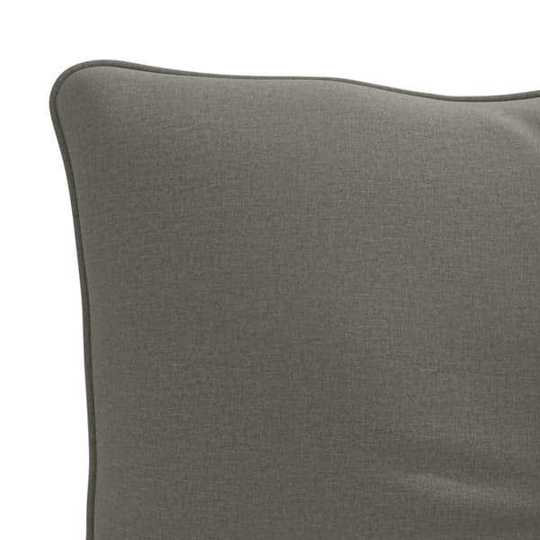 Ryggkudde PUTTEN 100% Polyester Grå 70 x 40 x 10 cm