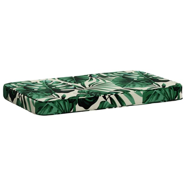 1-delad Bänk Kudde VUGHT 100% Polyester Bladmönster