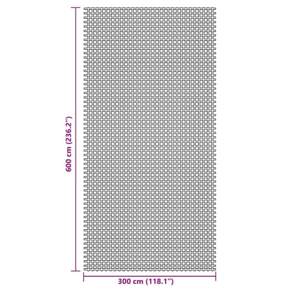 Tältmatta grön 6x3 m