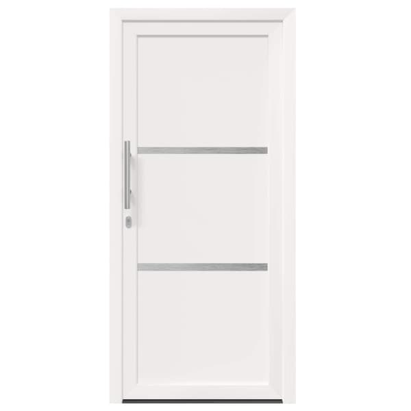 Framdörr Vit 108 x 208 cm PVC