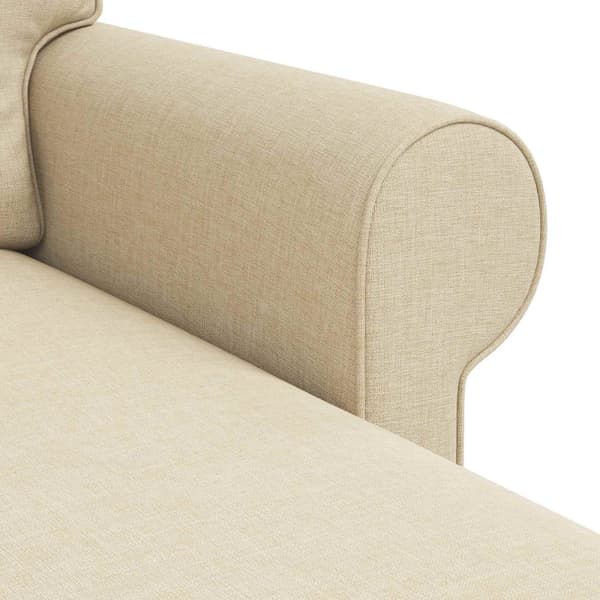 Soffa Kräm 195 x 138 x 80 cm tyg