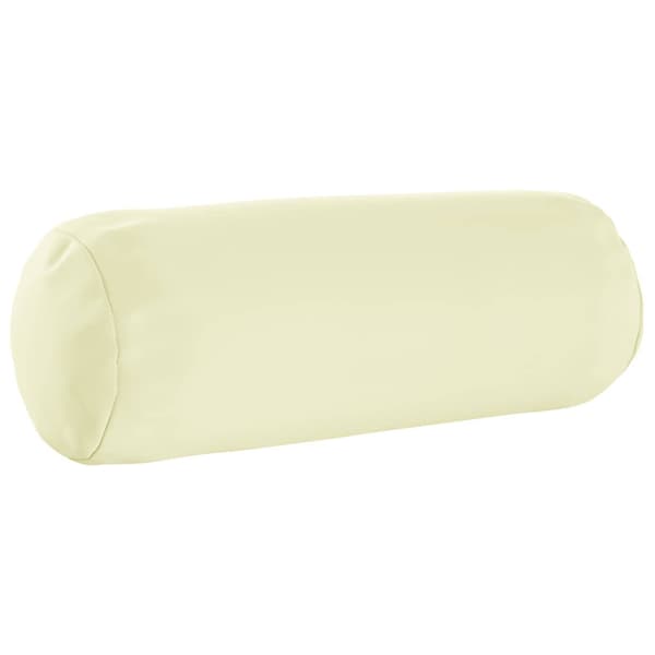 Kuddöverdrag 6 st HEERLEN Gräddvit Ø 15 x 40 cm Polyester