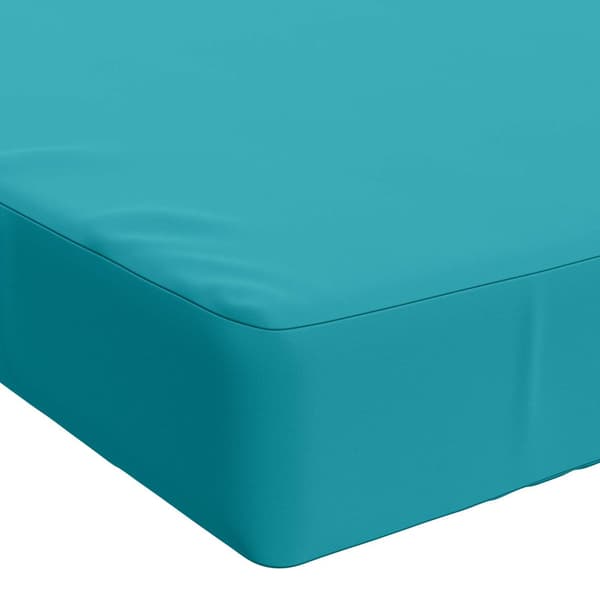 Sittkudde SOEST 100% Polyester Turkos 120 x 40 x 10 cm