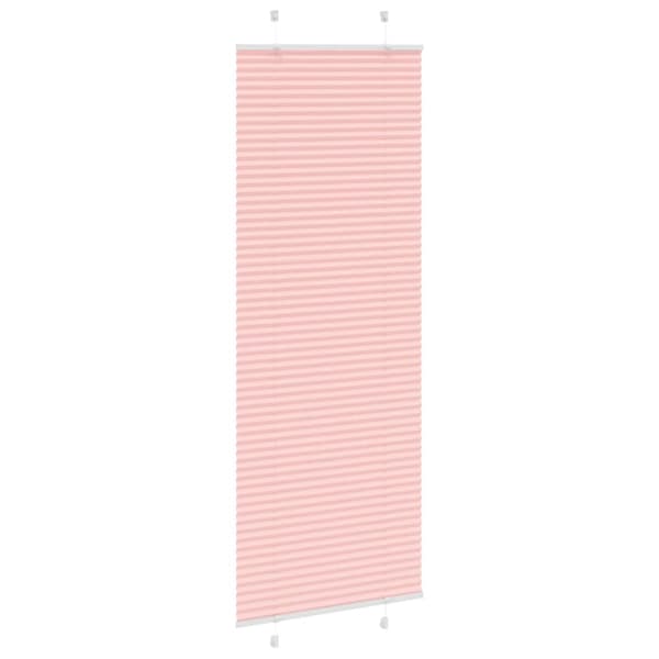 Plisserad persienn rosa 70x200 cm tyg bredd 69,4 cm polyester