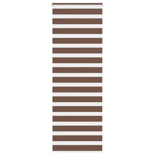 Plisserad persienn ljusgrå 90x200 cm tyg bredd 89,4cm polyester
