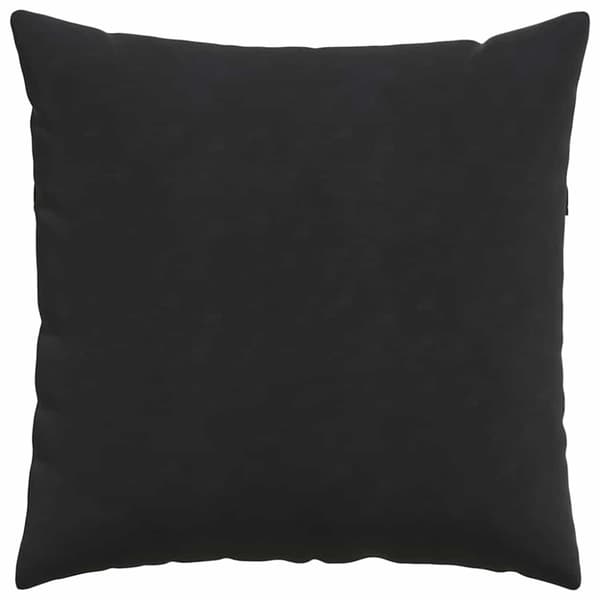 Sofakuddar 2 pcs Svart 60 x 60 cm Kordread tyg