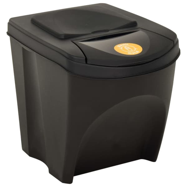 Staplingsbara soptunnor 4 st antracit 100 L