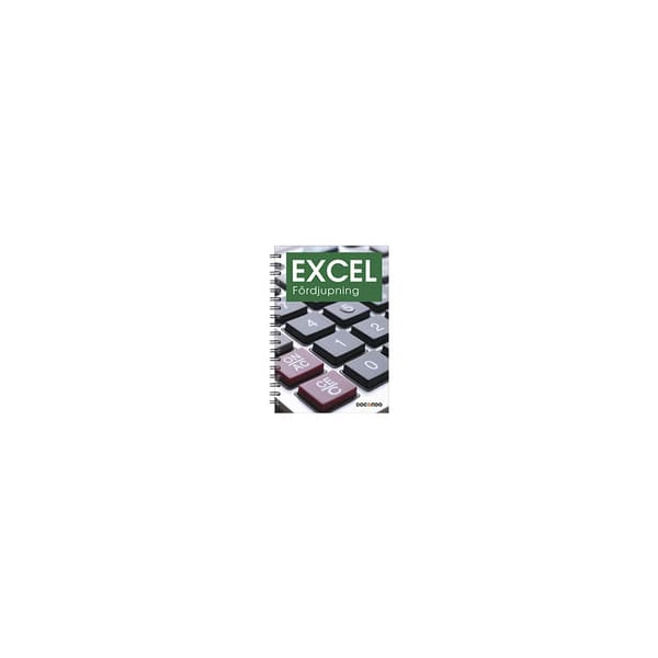 Excel Fördjupning (bok, spiral)