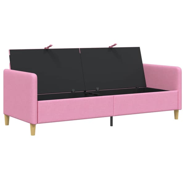 Soffa med förvaring Rosa 192 x 78 x 87 cm Polyester