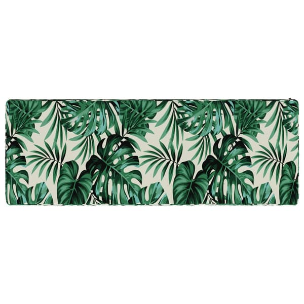 2-delade Bänk Kuddar VUGHT 2 st 100% Polyester Bladmönster