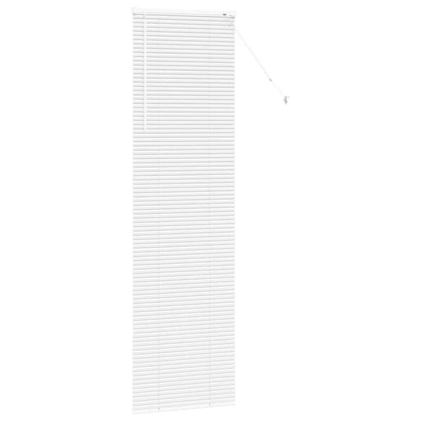 Persienner Vit 220 x 55 cm Aluminium