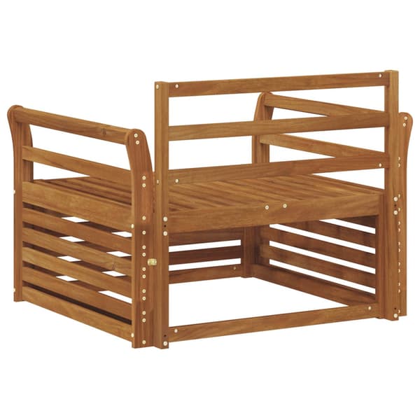2 Stycke Sofa med armstöd Naturfärg