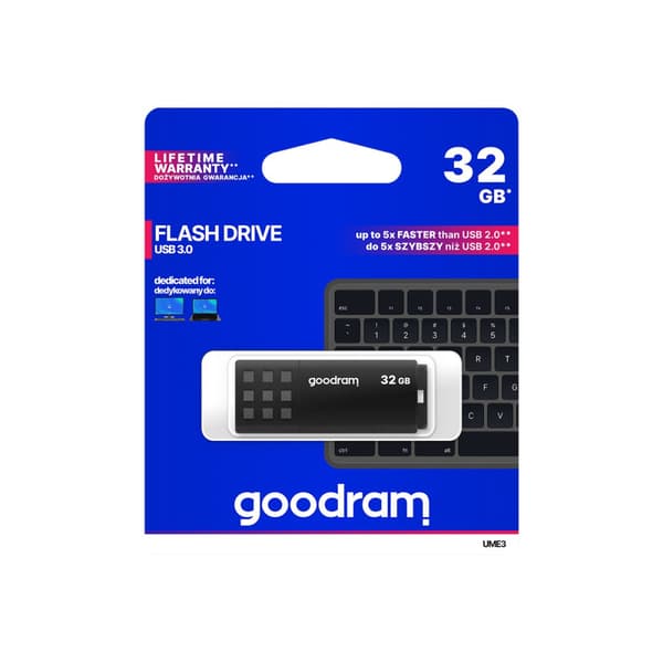 GOODRAM UME3 - USB flash-enhet - 32 GB