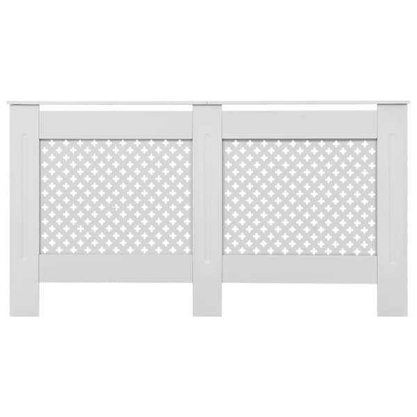 Elementskydd 2 st vit 152x19x81,5 cm MDF