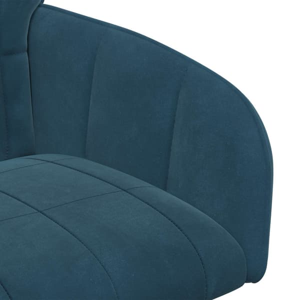 Matstolar 6 pcs Sammet Blå 57 x 50 x 85 cm