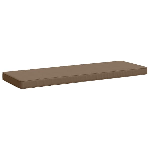 2-delade Bänk Kuddar VUGHT 2 st 100% Polyester Taupe