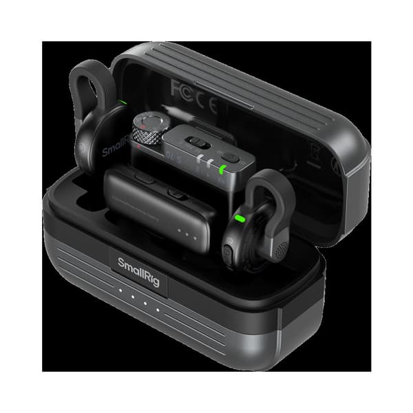 SmallRig 6526 S70 Wireless Microphone with Multi-Device Compatibility Black