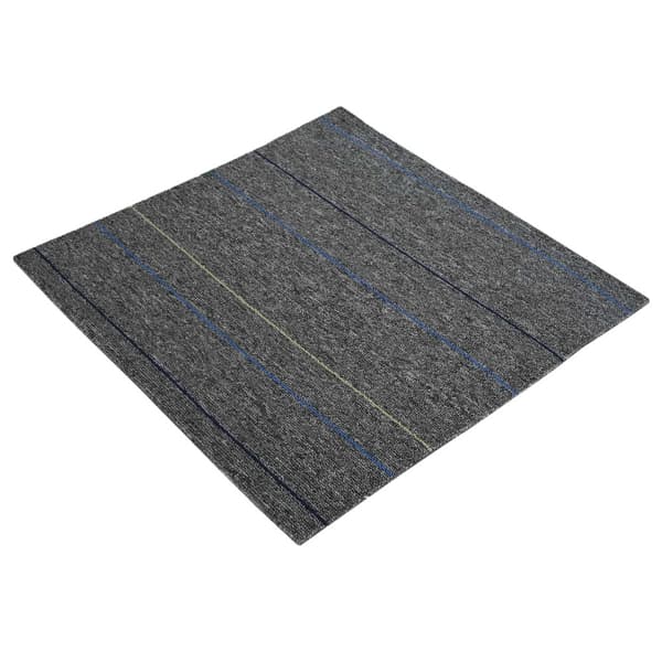 Mattan platta Medium Grå med Rand 50 x 50 cm 36 pcs