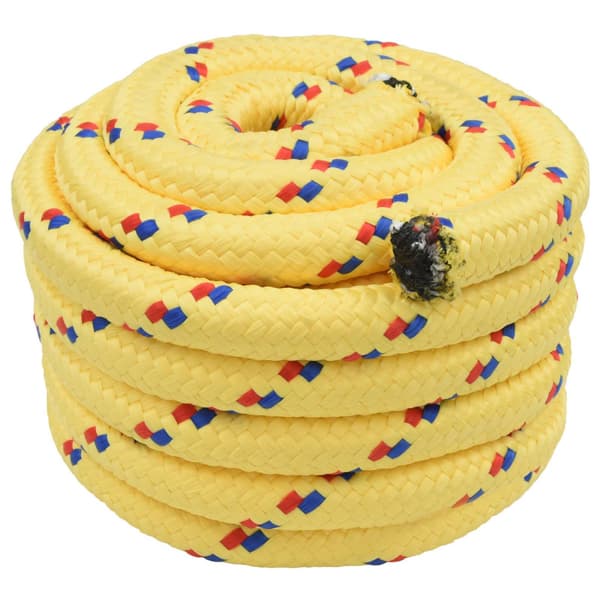 Båtsnöre 5 mm 25 m Gul