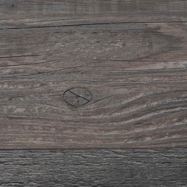 Golvplankor 18 pcs Grå 5,26 m² PVC