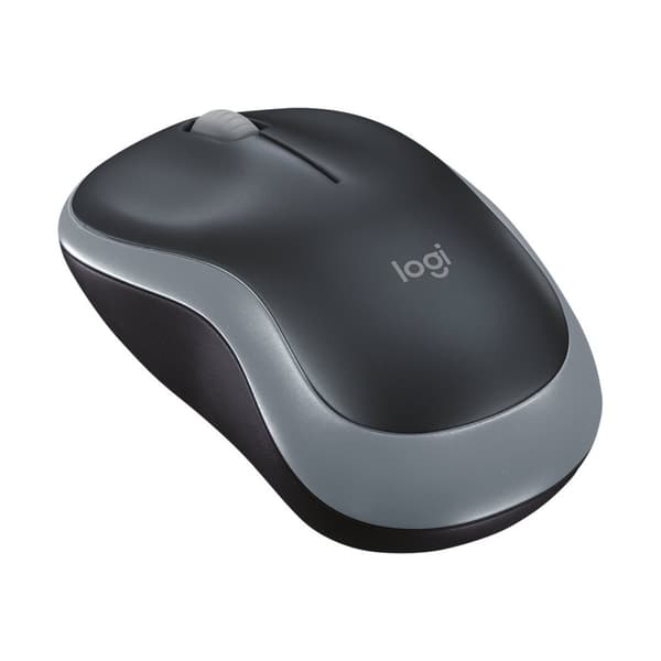 Logitech M185 - mus - 2.4 GHz - grå
