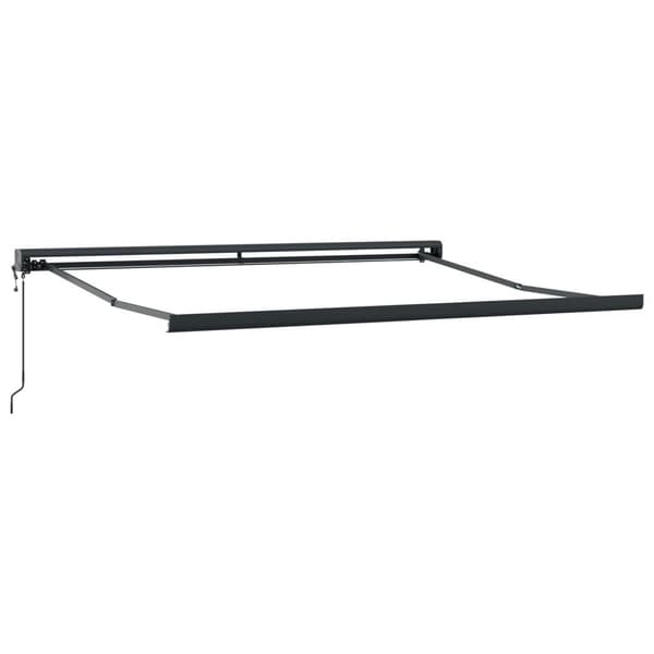 Markis Sand 500 × 300 cm Polyester och aluminium