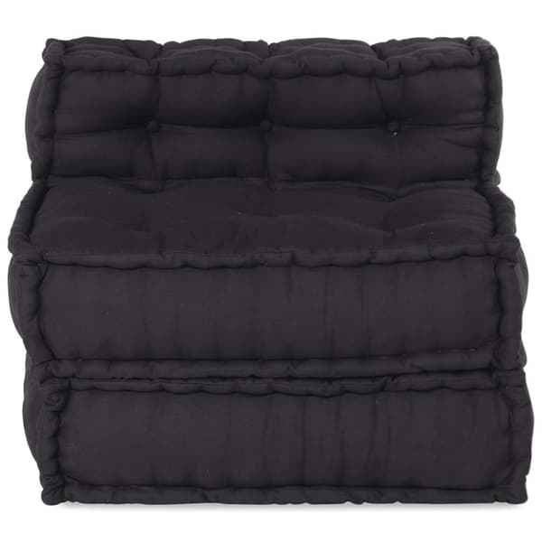 Modulär soffa antracit 70x70x54 tyg