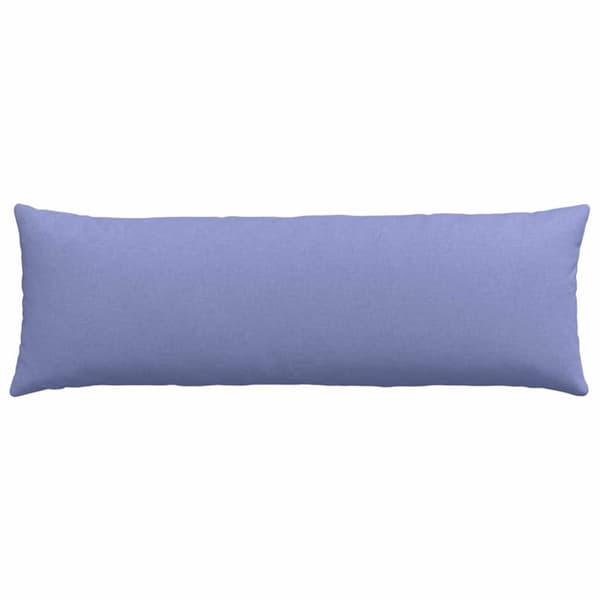 Sofakuddar 2 pcs Jeansblå 120 x 40 cm tyg