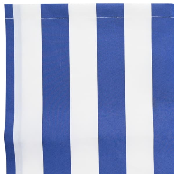 Markiskappa Ersättning Blå och Vit 2,5 m Polyester