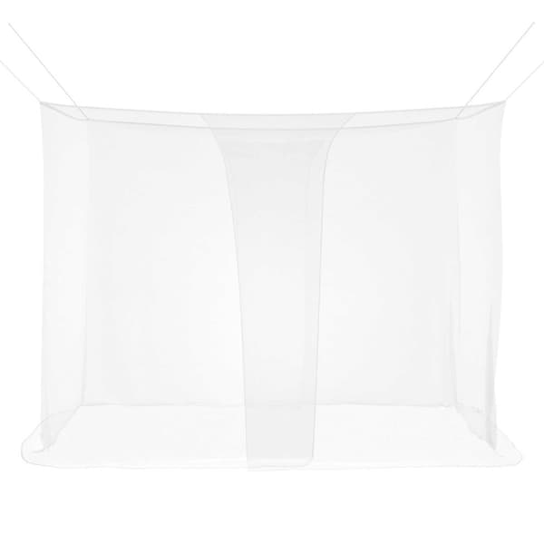 Myggnät för säng 156 nät 3 pcs Vit Polyester