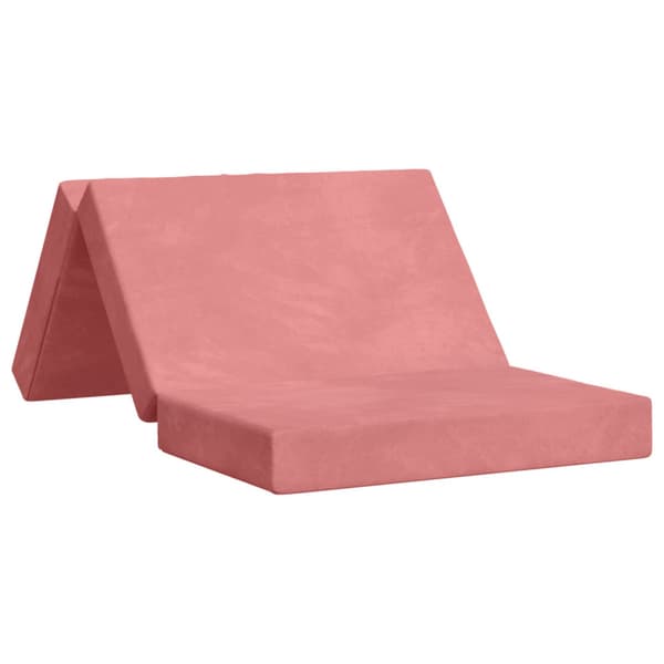 Fällbar Soffbed 80 x 67 x 45 cm Rosa