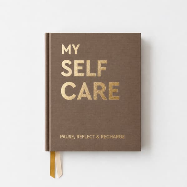 My Self Care journal - Brun (inbunden, eng)