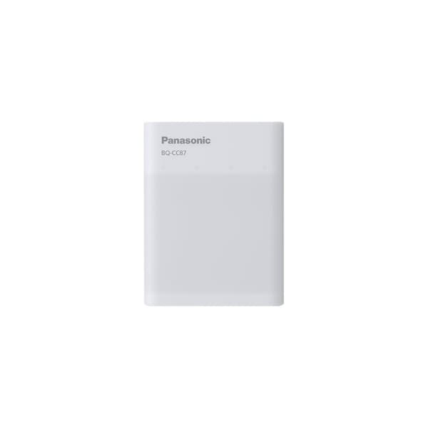 Panasonic eneloop Smart & Quick BQ-CC87 batteriladdare - 4 x AA-typ - NiMH - USB