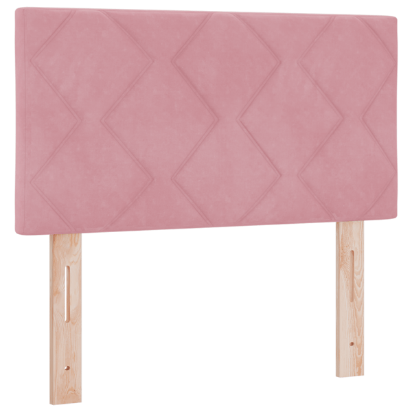 LED huvuddyna Rosa 80 cm Sammet