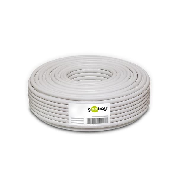 Goobay 15112 ljudkabel 10 m Vit