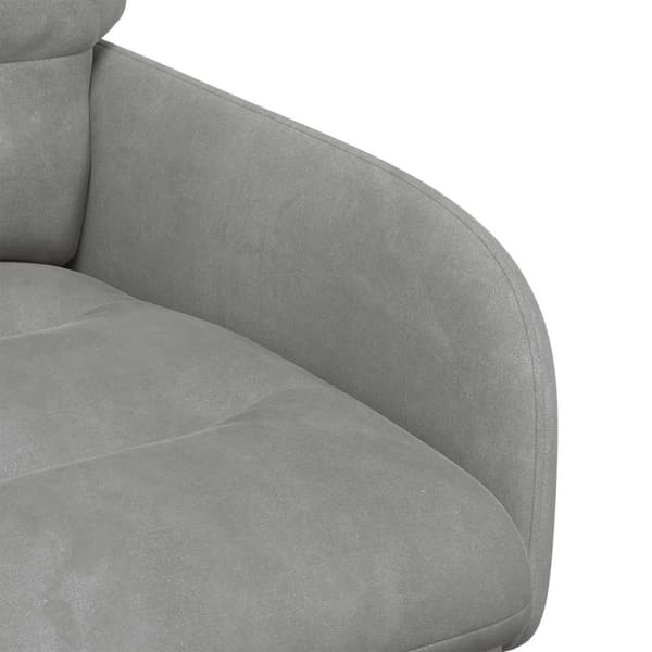 Matstolar 2 pcs Sammet Ljusgrå 59 x 59,5 x 90 cm
