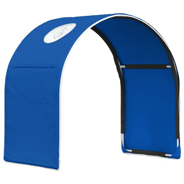 Sängtunnel 2 pcs Blå 211 x 52,5 x 2 cm Polyester