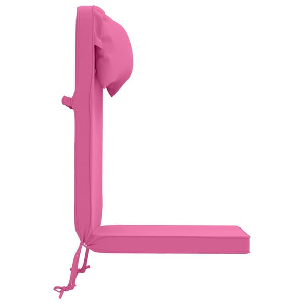 Solsängkudde 100% Polyester Rosa 55 x 124 x 5 cm