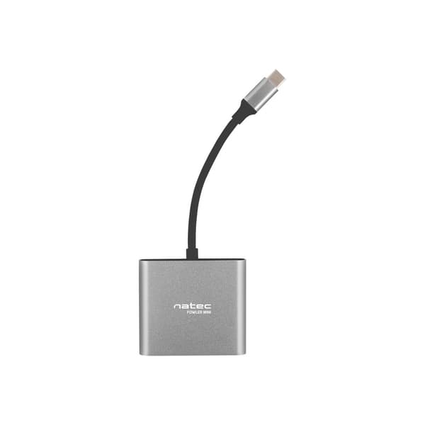 Natec Fowler Mini - dockningsstation - USB-C - HDMI